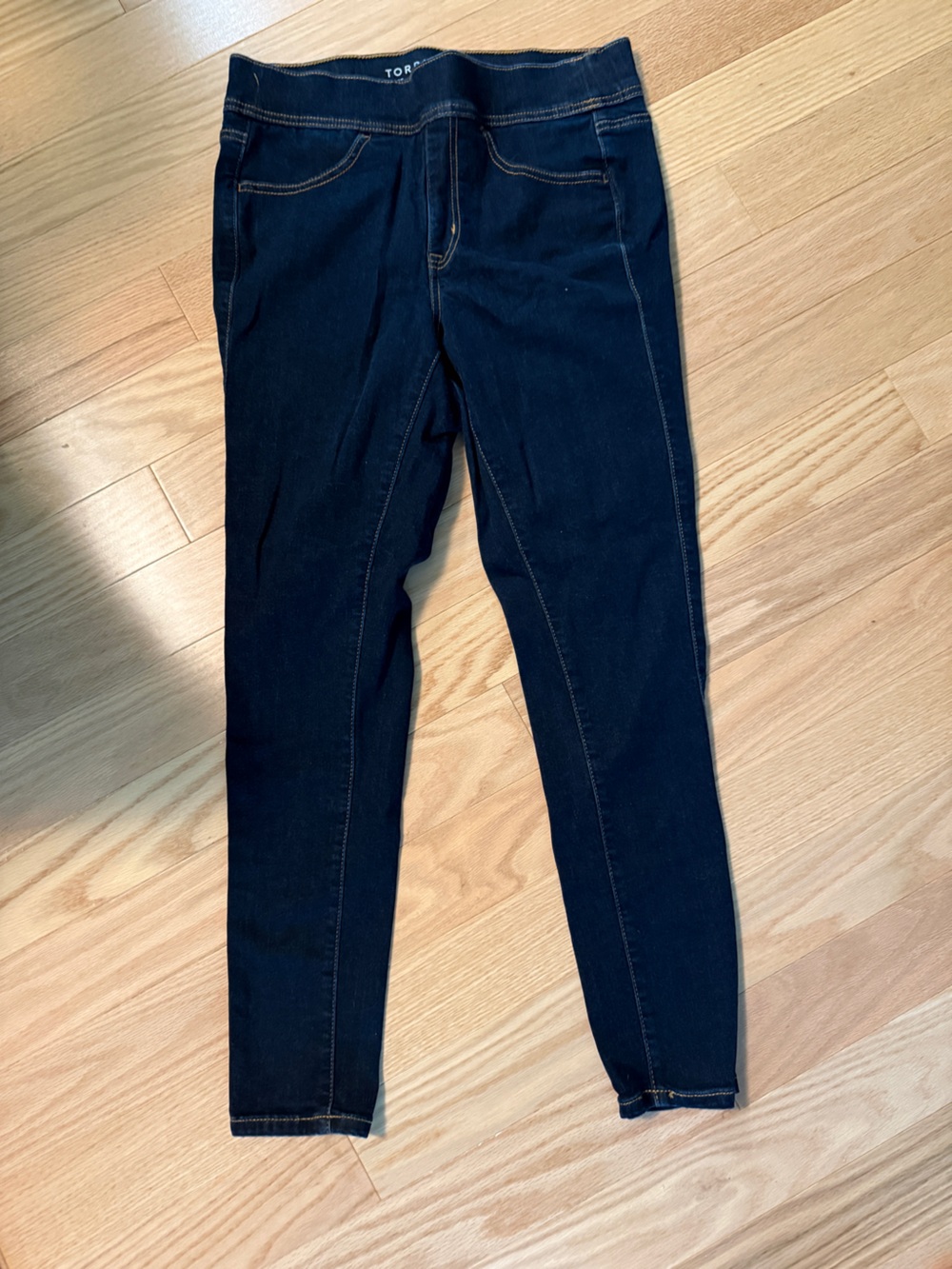 Torrid Blue Skinny Jeans